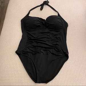 Liz Claiborne Black Bathing Suit